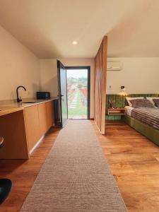 Cama ou camas em um quarto em Quinta de Requeixo