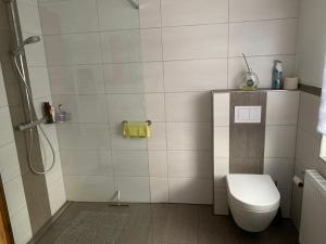Koupelna v ubytování Haus Cäcilia