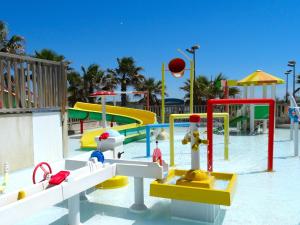 Ο χώρος παιχνιδιού για παιδιά στο Camping Bleu Marine