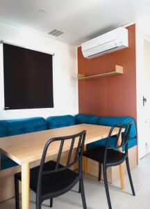 Χώρος καθιστικού στο Camping Bleu Marine