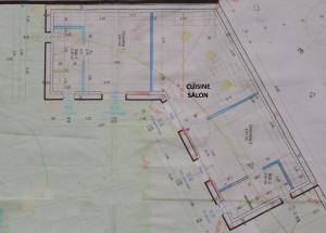 a map of a chinese at Les Chênes Bleus in Sainte-Marie-de-Ré
