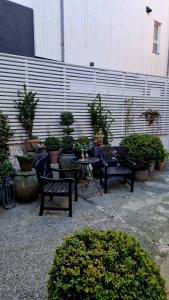 Κήπος έξω από το Jugend City Retreat 1 - Ålesund Apartment