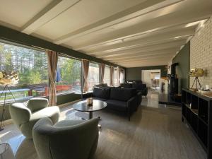 Posezení v ubytování Fossanåsen Hotel
