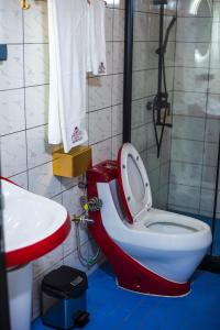 Ένα μπάνιο στο flamboyant hôtel