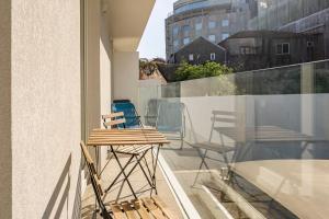 Balkoni atau teres di Alva Luxury Flat