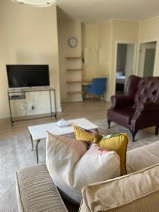 Μια τηλεόραση ή/και κέντρο ψυχαγωγίας στο Luxury Edenberg apartment in Rivonia, Sandton