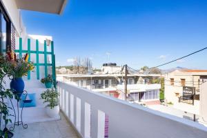 Balkón alebo terasa v ubytovaní Irini Apartment II
