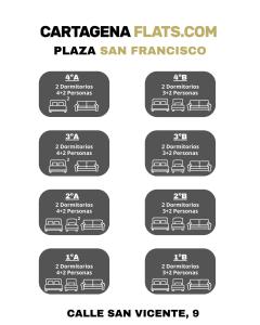 CARTAGENAFLATS, Apartamentos San Francisco tanúsítványa, márkajelzése vagy díja