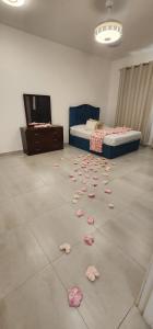 Letto o letti in una camera di استراحة آدم