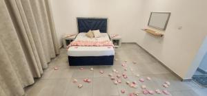 Letto o letti in una camera di استراحة آدم