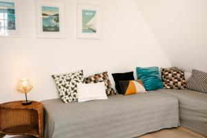 Χώρος καθιστικού στο Superbe maison pour 6 à 500 m de la mer