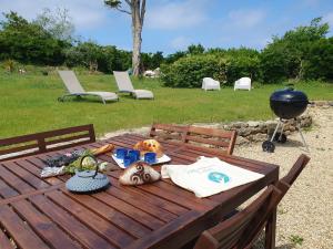 Κήπος έξω από το Superbe maison pour 6 à 500 m de la mer