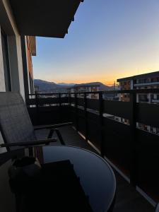 Nespecifikovaný výhled na hory nebo výhled na hory při pohledu z apartmánu