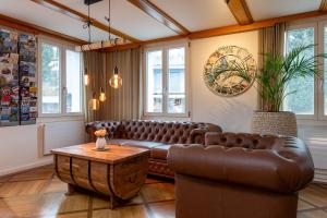 Posezení v ubytování Hotel Garni Rössli