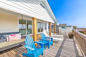 Balkón nebo terasa v ubytování Linger Longer