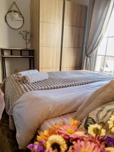 Posteľ alebo postele v izbe v ubytovaní La Zenia Holiday Home