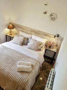 Posteľ alebo postele v izbe v ubytovaní La Zenia Holiday Home
