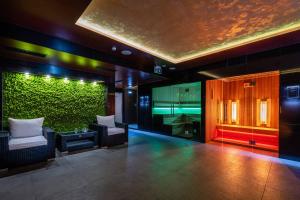 Posezení v ubytování Helen Apartments Hrebienok Resort C317