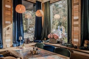 Posezení v ubytování Breza Hotel Borovets