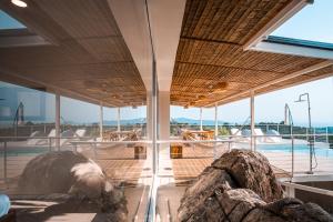 Balkón nebo terasa v ubytování Horizon Villa