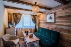 Posezení v ubytování Breza Hotel Borovets