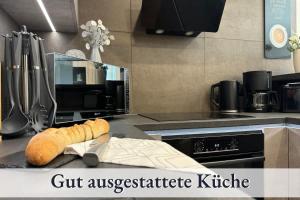 Kuchyň nebo kuchyňský kout v ubytování Relax Apartment Lakewalk