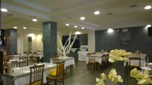 En restaurant eller et spisested på Albergo Ristorante Uspa