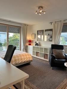Χώρος καθιστικού στο Martin Balcony Garden House 15 pers, suburb, quiet