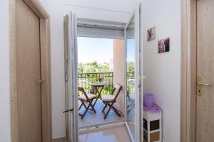 Balkón nebo terasa v ubytování Apartment Ninić