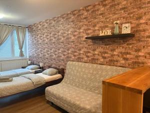 Posedenie v ubytovaní Žižkov Cosy Studio Apartments