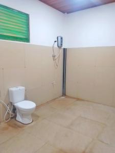 Koupelna v ubytování Kalum home