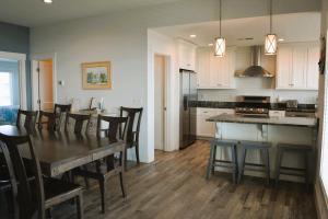 Kuchyň nebo kuchyňský kout v ubytování Nautilus Home