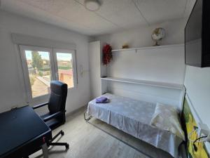 Postel nebo postele na pokoji v ubytování Mas Sara