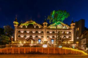 Um jardim em Chocoland Hotel Gramado