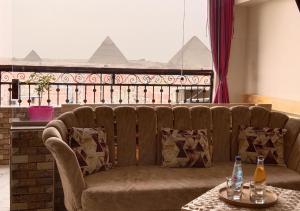 Oleskelutila majoituspaikassa Giza Pyramids View Guest house
