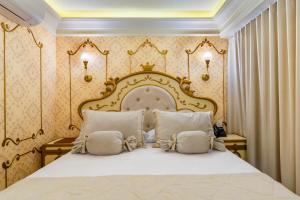 Cama ou camas em um quarto em Chocoland Hotel Gramado