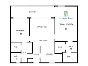 a floor plan of a house at Walk From Lanai to Pool and More in Naples