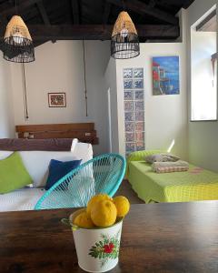 Χώρος καθιστικού στο Estudio Pajar rural con bonito jardín - Los Gayoles Rural