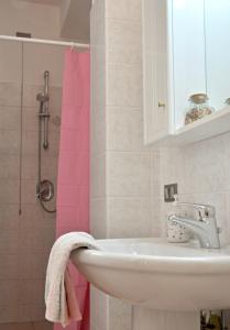 Koupelna v ubytování De Bati