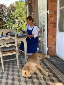 Hostia v ubytovaní Le Manoir des Rochers