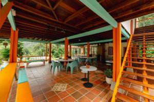 Balkón nebo terasa v ubytování Isla de pascua - Jardín - Hostel