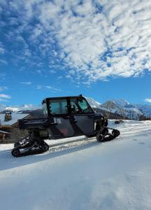 L'Alpage des pistes - Chalet skis aux pieds à La Plagne v zimě