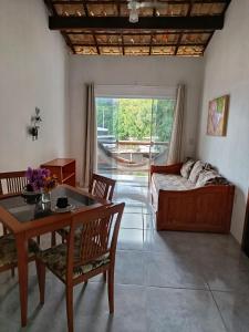 Χώρος καθιστικού στο Jardim das Mangueiras