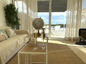 Posezení v ubytování Casa Del Mar, piscina privada frente al mar