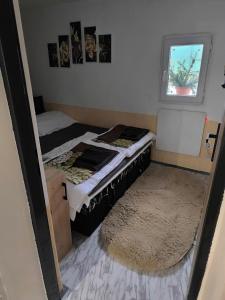 Postel nebo postele na pokoji v ubytování Welness, Holiday Cheb-Skalka