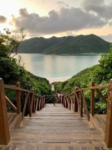 家庭旅館附近的自然景觀