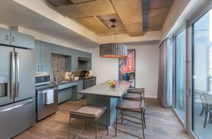 Kuchyň nebo kuchyňský kout v ubytování Club Wyndham Austin