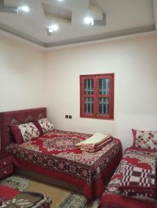 Χώρος καθιστικού στο Gite Timit la maison Imazghn