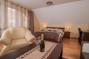 Voodi või voodid majutusasutuse Willa Pod Starą Skocznią toas