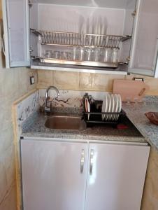 Kuchyň nebo kuchyňský kout v ubytování Nubian Hights guesthouse